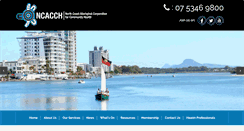 Desktop Screenshot of ncacch.org.au